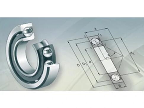 FAG單列角接觸球軸承